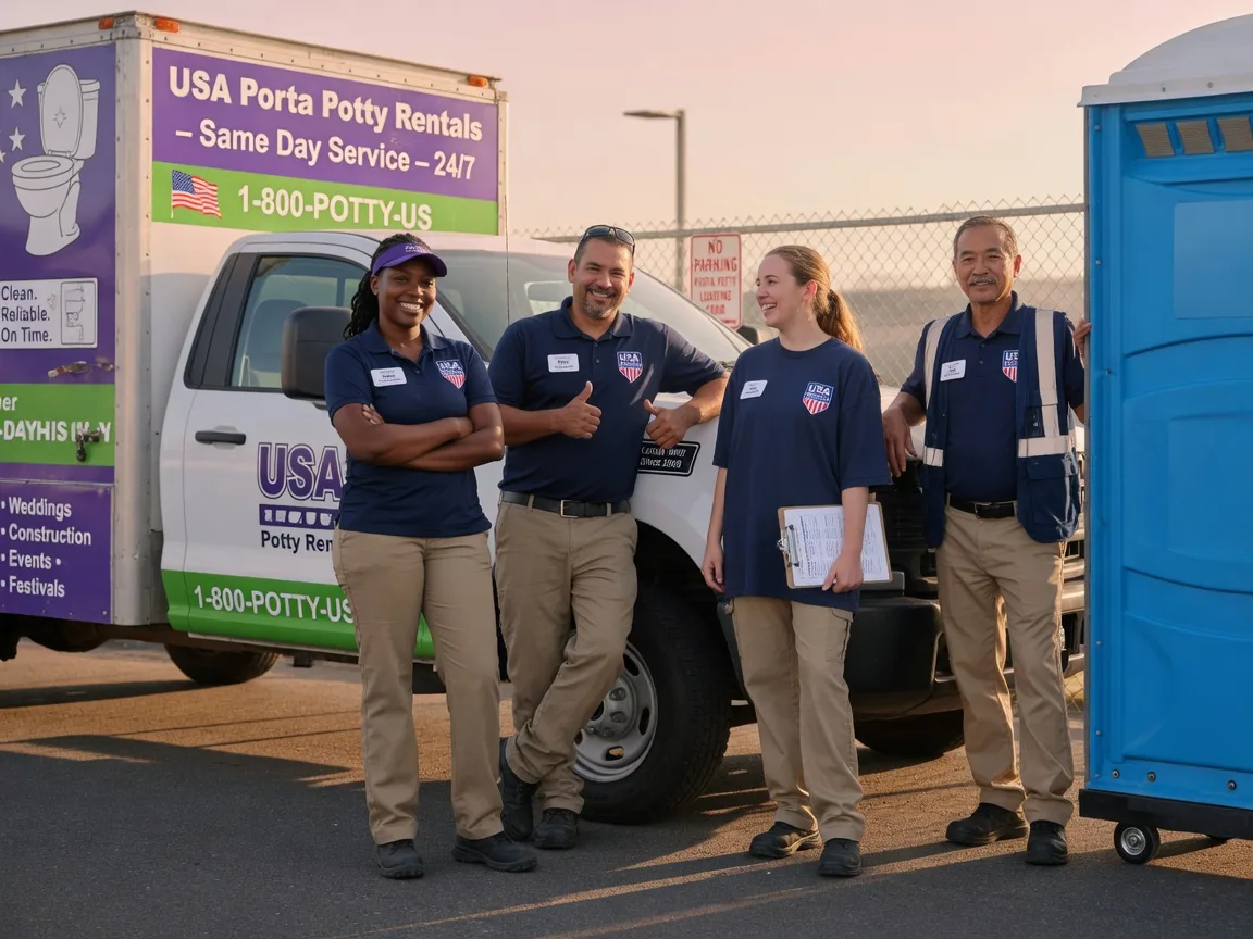 Porta Potty Rental company in Hooven, OH
